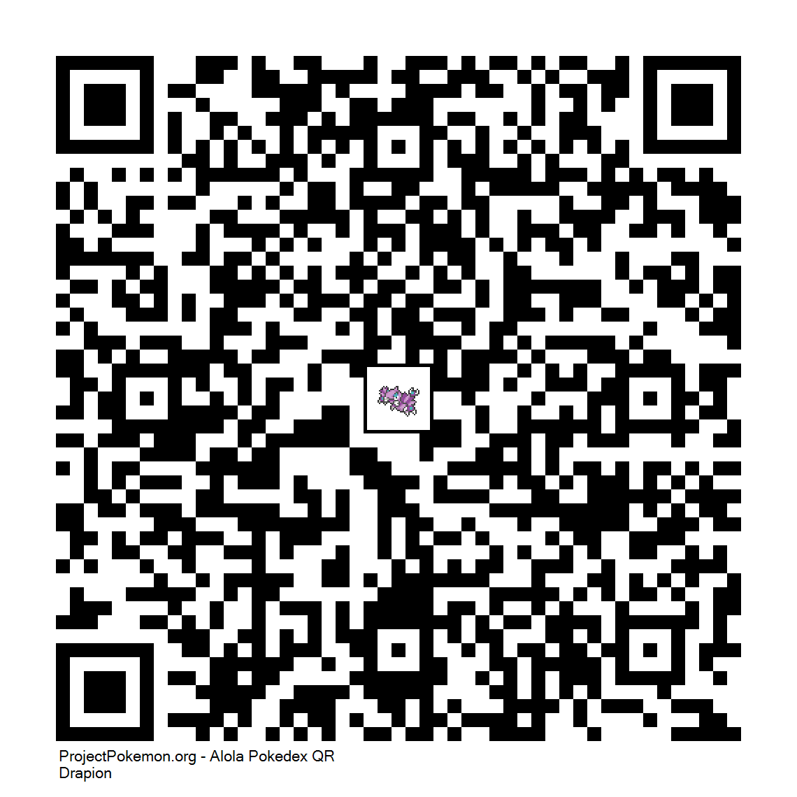 Cdigo QR de Drapion